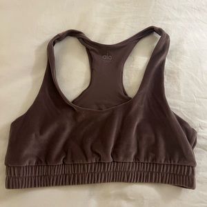 Alo yoga velour bra
